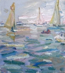 Regatta im Dunst, 2017