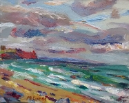 Brandung an der Ostsee, 2019