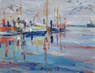 Morgen im Hafen, 2019