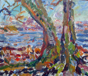 Baum am Strand, 2021