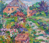 Hofeinfahrt in Nessendorf, 2021