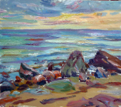 Morgen an der Ostsee, 2021