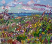 Wiese an der Ostsee, 2021