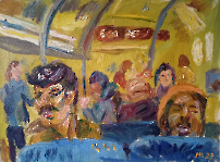 In der S-Bahn, 2023