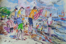 Aufbruch vom Elbstrand, 2023