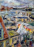 Travemünde, Markt an der Fähre, 2023