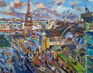 Blick auf den Hauptbahnhof, 2023
