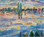 Flut an der Elbe, Oortkaten, 2025